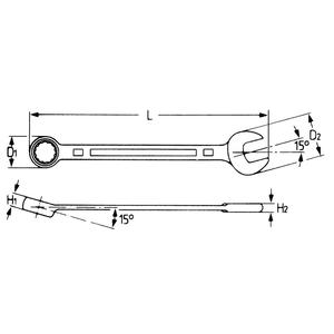 HEYTEC 50810016080 Clés mixtes - Product Image 2