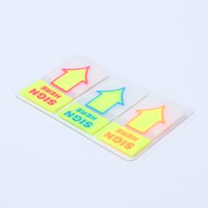 Self-Adhesive PET Translucent <b>Sticky</b> <b>Notes</b> Custom Colorful Labels with Custom Logo and Shape Memo Pad Style - Product Image 1