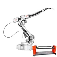 Lengan Robot ABB 6 Axis Robot Industri ABB IRB1520ID dengan OTC Welder dan TBI Torch CNGBS Linear Tracker untuk Solusi Pengelasan