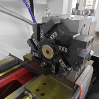 Tour CNC horizontal à lit plat SANJI CK6150A de haute précision avec système GSK 220V utilisé coupe en nylon pour le travail du bois en métal robuste
