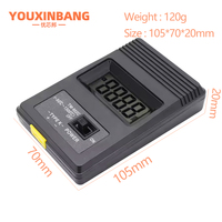 Pengukur suhu termometer Digital tipe-k TM902C, pengukur temperatur termokopel jarum TP01-50C hingga 1300C