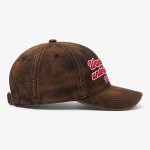 T&L Custom Chenille Embroidery Logo 6-Panel Corduroy Adjustable Sports Cap Vintage Retro <b>Dad</b> <b>Hat</b> Wholesale OEM - Product Image 3
