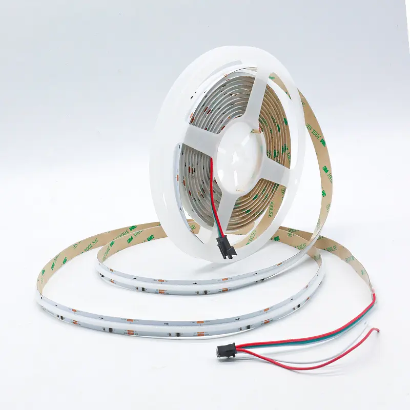 12V 24 V Droomkleur Ws2811 Cob Rgb Lopende Led Strip Afstandsbediening 240Leds/M Smart Rgbic Led Strip Light Rgb Cob Led Strips