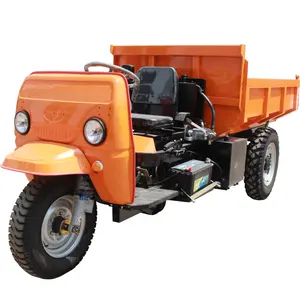 2 Ton 2.5 Ton Semi Automatic Electric Start Tricycle Mini Dumper Price With Diesel Engine