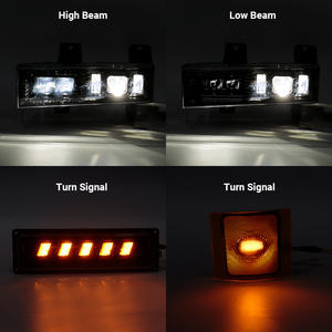 Proyector de faros LED aprobado por DOT para Chevy Tahoe 1995-2000, para camioneta clásica <span class=keywords><strong>Chevrolet</strong></span> C1500 2500 K1500 2500 Suburban - Product Image 6