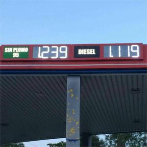 Papan Harga Bensin <span class=keywords><strong>LED</strong></span> Super Laris, Tahan Lama, Tampilan Harga Minyak Digital 7 Segmen di Tiang untuk SPBU - Product Image 2