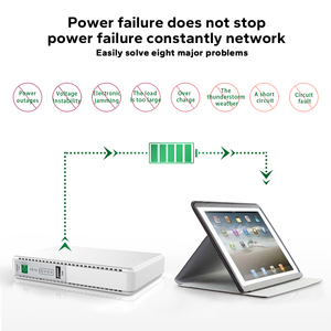 Mini Wifi <strong>UPS</strong> 3 DC Port 5V 9V 12V POE 12V 24V Lithium Battery <strong>Backup</strong> <strong>UPS</strong> 21W DC <strong>UPS</strong> 8800mAh 10000mAh - Product Image 6
