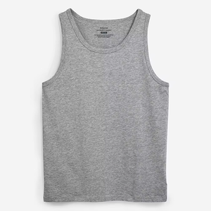 Camiseta Deportiva Ligera de Malla de Poliéster de Secado Rápido y Transpirable con Logotipo Personalizado, Camiseta sin Mangas para Gimnasio, Chaleco de Culturismo para Hombre - Product Image 3