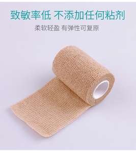 Bandage cohésif pour animaux de compagnie médical auto-adhésif flexible en gros pour la cheville de poignet de sport de premiers soins - Product Image 4