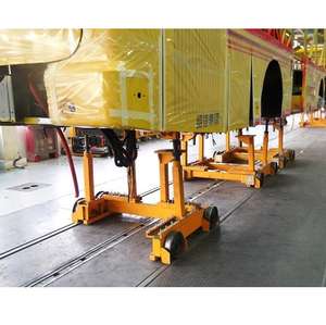 รถไฟหนักย้ายรถเข็นสายการประกอบรถเข็นโอนรถไฟในสายการผลิตรถบัส - Product Image 1