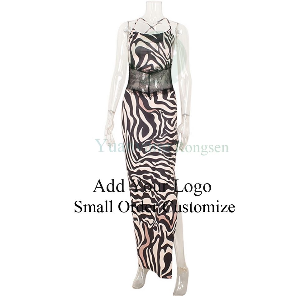 Zebra Print Robe - Luxury Women's Sleepwear