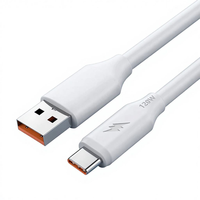 Câble de charge super rapide USB-C 120W pas cher 1M 6A Type-C 3.0/3.1 pour téléphone portable et appareils Android