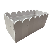 Verhoogde Tuin Bed Pvc Plantenbak Dozen Vinyl Gecoat Duurzaam Voor Outdoor Groenten Fruit Aardappel Bloemen Patio Balkon Kas