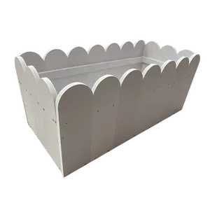 Lit de jardin <span class=keywords><strong>surélevé</strong></span> Boîtes de jardinière en PVC Enduit de vinyle Durable <span class=keywords><strong>pour</strong></span> légumes d'extérieur Fruits Pomme de terre Fleurs Patio Balcon Serre - Product Image 5