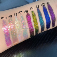 12 couleurs Duochrome Lipgloss Multichrome brillant caméléon Pigment rouge à lèvres nouveau Design hydratant étanche brillant à lèvres liquide