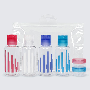 Kit de sous-embouteillage pour petites bouteilles de voyage PET 80 ml, accessoires de sérigraphie et de moulage par soufflage, vente en gros, direct usine - Product Image 1