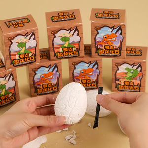 Exhibition New Dinosaur Fossil Excavation Kit For Kids Diy Educational Toy Archaeology Dig Set Plaster Blind Box 4-7 Years - Product Image 2