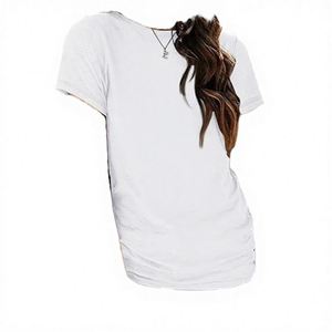 เสื้อยืดแขนสั้นคอปกผ้าฝ้ายแท้สำหรับฤดูร้อน ผู้หญิง รุ่นใหม่ปี 2026 น่ารัก แฟชั่น สีขาว พิมพ์ลายการ์ตูนอนิเมะ ทรงหลวม แมทช์ได้กับทุกชุด ความยาวปานกลาง - Product Image 2