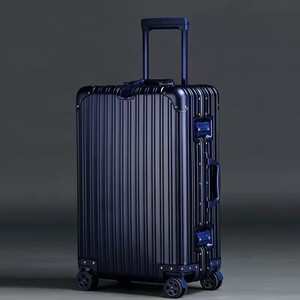 <span class=keywords><strong>Maleta</strong></span> de Viaje Personalizable con Diseño de Patrón, de Alta Gama, Totalmente de Aluminio, Resistente, con Candado TSA y Ruedas Giratorias - Product Image 2