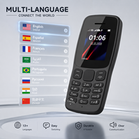 Telefono Cellulare Sbloccato 2G GSM Dual SIM Economico con Tastiera, Funzionalità Base, Direttamente dalla Fabbrica, per Sicurezza e Anziani