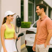 Chargeur portable de véhicule électrique de niveau 2 Station de charge EV enfichable 40 Amp 240 Volt avec câble de 25 pieds NEMA 14-50P État neuf