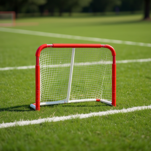 But de hockey rouge et blanc 53,9 x 26 x 44,1 pouces en polyester, équipement d'entraînement, modèle D0100HPDU7A - Product Image 2