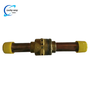 บอลวาล์ว Mihana รุ่น SBVM-JA6YHSY-1-S ขนาด 19 มม. แบบเชื่อมพร้อมข้อต่อเติมสารทำความเย็นสำหรับระบบทำความเย็นและระบบทำความร้อน - Product Image 2