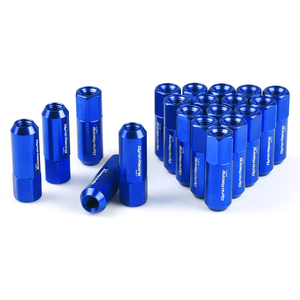 Bu lông bánh xe 60MM M12 X <span class=keywords><strong>1.5</strong></span> mới 20 cái, bu lông bánh xe đua, ốc vít bằng nhôm - Product Image 1