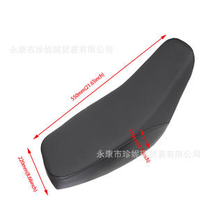 Zd007 เบาะนั่งลิตเติ้ล ฟลายอิ้ง ไทเกอร์สำหรับรถจักรยานยนต์ออฟโรดขนาด 110-125 ซีซี อะไหล่พลาสติกด้านหลัง สีดำ - Product Image 3