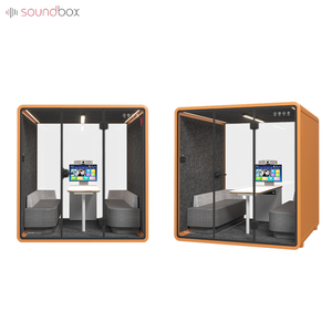 Cabina telefónica para reuniones Soundbox Inc, <span class=keywords><strong>precio</strong></span> <span class=keywords><strong>de</strong></span> espacio privado, sala <span class=keywords><strong>de</strong></span> trabajo, oficina, cabina insonorizada a la venta - Product Image 4