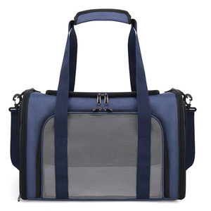 Nouvelle grande capacité respirant extérieur transporteur pour animaux de compagnie minimaliste Portable chat sac voiture-amical voyage chien fourre-tout - Product Image 3