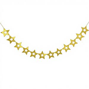 Ghirlanda di <span class=keywords><strong>Stelle</strong></span> Iridescenti Appese, Decorazione per Feste, <span class=keywords><strong>Stelle</strong></span> Traforate per Eventi, Feste e Decorazioni per Asili - Product Image 5