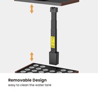Système de culture hydroponique intelligent pour jardin d'intérieur HGS02-1CB, kit de germination de plantes, lampe de croissance LED pour herbes aromatiques sur comptoir, système aéroponique
