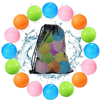 Offre Spéciale été amusant remplissage rapide boule d'eau en silicone compressible ballons de bombe à eau pour enfants pour la lutte contre l'eau
