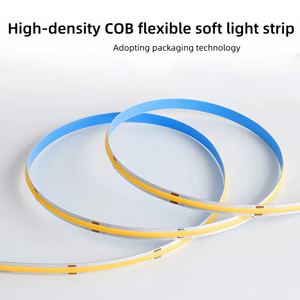 Tira de Luz LED COB de Alta Calidad, 12/24V, 8mm, Marco de Soporte de Cobre para Retroiluminación de TV, Blanco Cálido para Paisajes, 12V 24V - Product Image 2