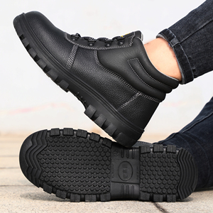 Bottes de sécurité légères en acier anti-statique, <span class=keywords><strong>chaussures</strong></span> de travail antidérapantes résistantes à l'huile <span class=keywords><strong>pour</strong></span> une utilisation en usine en intérieur - Product Image 3