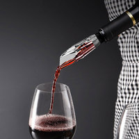 Décanteur à vin transparent de type diamant à remplissage rapide, idéal pour la maison, les événements en plein air et les fêtes – Vente chaude