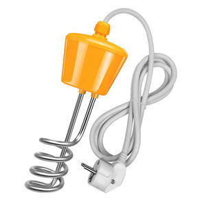 Pemanas Air Imersi Baja Tahan Karat 1500W dengan Batang Pemanas Air Elektrik Penggunaan Perjalanan Termostat - Product Image 1