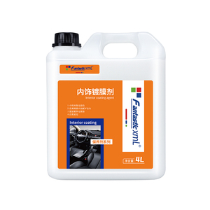 Combinaison de revêtement intérieur de voiture 4L 260ml 120ml Volume pour restauration de pièces en caoutchouc plastique de tableau de bord en cuir - Product Image 1