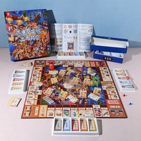 Bedruckte Box mit Benutzerdefinierten CMYK-Laminierten Gestanzten Spielkarten aus Beschichtetem Papier, Cartoon-Spielkarten-Set mit Geschenkbox und Anleitung