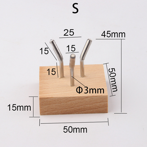 Boule de golf et boule de cristal présentoir 5*5 <span class=keywords><strong>en</strong></span> métal avec base <span class=keywords><strong>en</strong></span> bois pour le stockage et l'affichage des sphères de pierres précieuses nouvel arrivage - Product Image 2