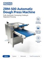 Machine à presser la pâte automatique de type 500, haute efficacité, pour boulangerie, machine à façonner la pâte