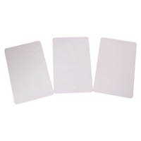Carte NFC PVC 86*54 mm Blanche Vierge, Réimpression Intelligente de Cartes de Visite, Carte de Contrôle d'Accès NFC 13,56 Mhz