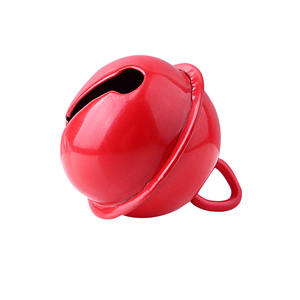 Clochettes en métal plaqué de couleurs mélangées de 22 mm pour Noël, accessoires de bricolage pour porte-clés, décoration de vacances, cadeaux, fournitures artisanales - Product Image 3