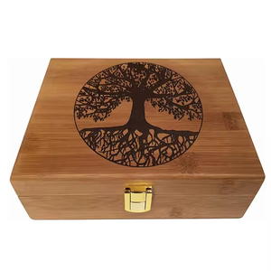 Tùy chỉnh chất lượng cao bao bì rắn Quà Tặng tùy chỉnh Lưu trữ bằng gỗ Hộp Quà Tặng <span class=keywords><strong>Box</strong></span> đối với trang sức cuốn sách đồng hồ - Product Image 6