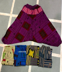 Pantalones Harem de Rayón Estampados y Transpirables para Mujer, Pijamas de Verano con Cierre de Cordón y Pliegues Delanteros - Product Image 1