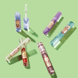 Tube de brillant à lèvres écologique de 5 ml, tubes de brillant à lèvres, récipient transparent rond, tubes de brillant à lèvres vides de 5 ml - Product Image 1