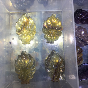 ฟ็อกซ์ฟลูออไรต์เก้าหางคริสตัลควอตซ์ขัดธรรมชาติขายส่ง - Product Image 6