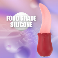 Heiß Begehrter Zungenleck-Vibrator – 10 Leckmodi, G-Punkt- und Kitzlerstimulator für Frauen und Paare