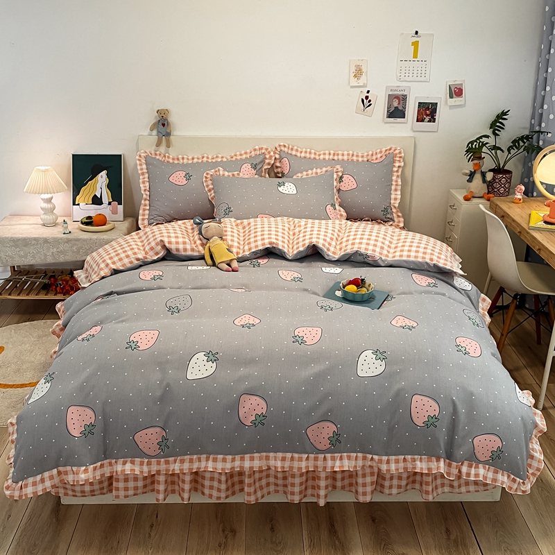 Gelato alla fragola-grigio